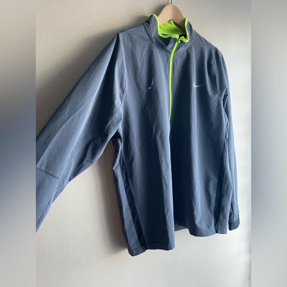 Nike Dri Fit Men Gray Golf Sweatshirt Size Large Long Sleeve - Picture 3 of 9